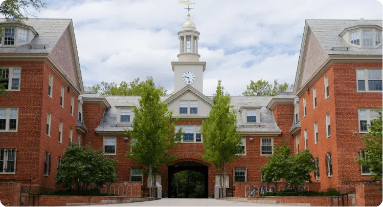 A photo of Brown University campus.