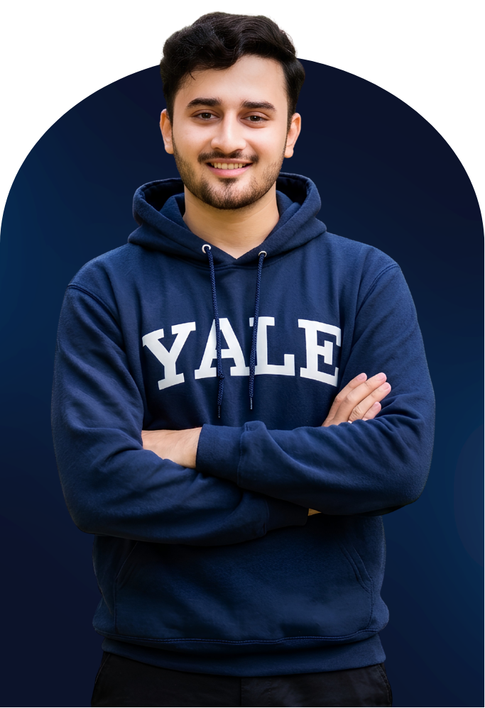 A Yale student A Yale student